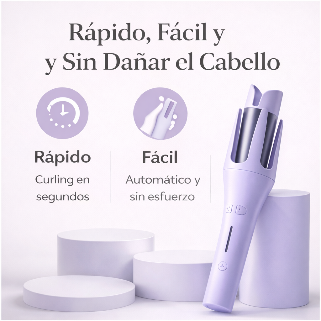 Rizador Automático para Rizos Perfectos